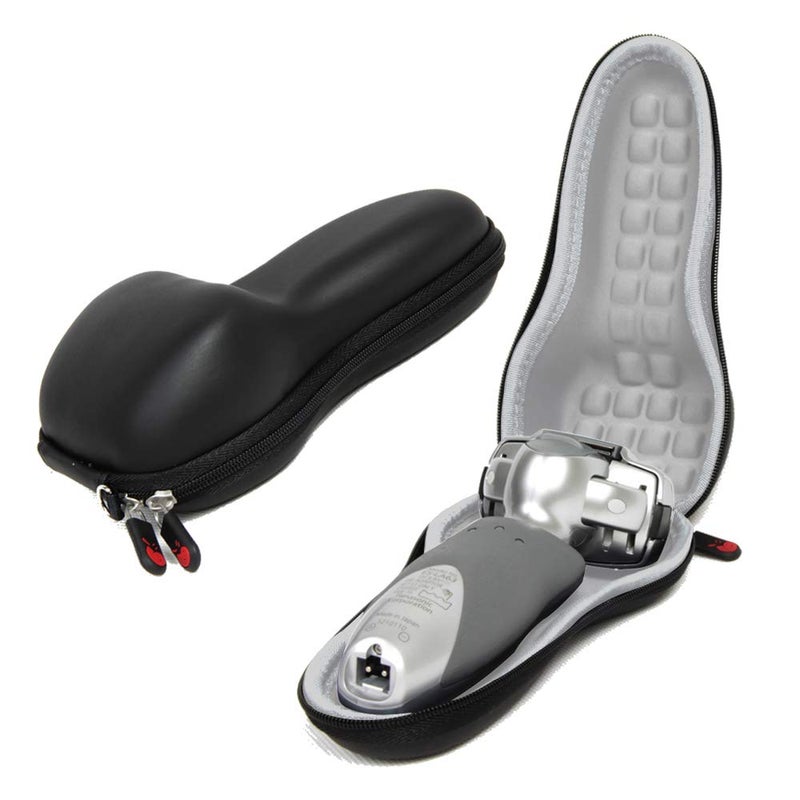 Hermitshell EVA Hard case with Carabiner for panasonic ES-LA63-S ES-LA93-K ES-8103S ES-RF31 ES-RF41 ES-SL41 Arc3 ARC4 Electric Shaver Color Black